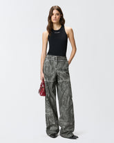 Geripptes Tanktop - | Pinko