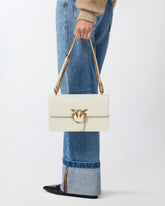 Mittelgroße Umhängetasche Love Bag One Simply - Weiß | Pinko
