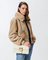 Mittelgroße Umhängetasche Love Bag One Simply - Weiß | Pinko