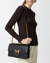 Mittelgroße Umhängetasche Love Bag One Simply - Schwarz | Pinko