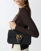 Mittelgroße Umhängetasche Love Bag One Simply - Schwarz | Pinko