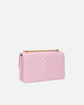 Medium shoulder bag Love Bag One Chevron - Light Pink | Pinko