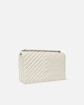 Medium shoulder bag Love Bag One Chevron - White | Pinko