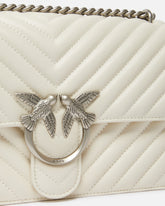 Medium shoulder bag Love Bag One Chevron - White | Pinko