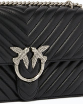 Medium shoulder bag Love Bag One Chevron - Black | Pinko