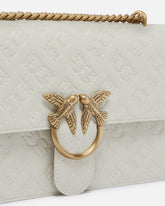 Love Bag leather crossbody bag with logo - | Pinko