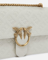Love Bag Umhängetasche aus Leder mit Logo - | Pinko