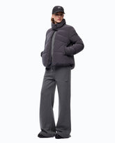 Pea coat in water-repellent technical canvas - | Pinko