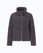 Pea coat in water-repellent technical canvas - | Pinko