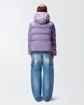 Technical canvas jacket with hood - | Pinko