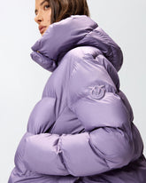 Technical canvas jacket with hood - | Pinko