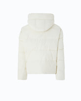 Technical canvas jacket with hood - | Pinko