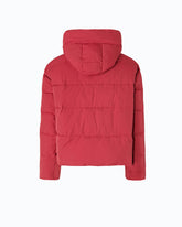 Technical canvas jacket with hood - Red | Pinko