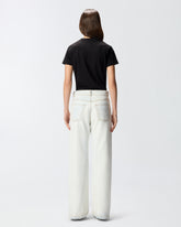 T-shirt with PINKO logo embroidery - | Pinko
