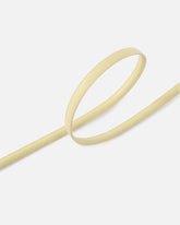 Thin belt with Love Birds buckle, 1cm - Beige | Pinko