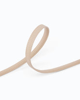 Thin belt with Love Birds buckle, 1cm - Beige | Pinko