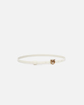 Thin belt with Love Birds buckle, 1cm - | Pinko