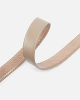 PINKO Galleria 3-cm belt in glossy python skin - | Pinko