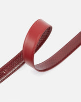 PINKO Galleria 3-cm belt in glossy python skin - | Pinko