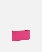 Horizontal Flat Bag in leather - | Pinko