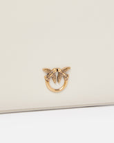 Horizontal Flat Bag aus Leder - | Pinko