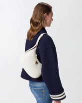 Small shoulder bag Love Bag Half Moon Simply - White | Pinko