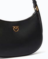 Small shoulder bag Love Bag Half Moon Simply - Black | Pinko