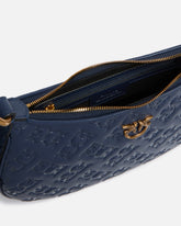 Small Half Moon shoulder bag with Love Birds logo - | Pinko