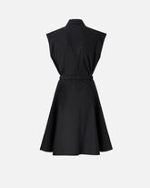 Hemdblusenkleid mit Love-Birds-Gürtel - Schwarz | Pinko