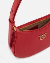 Baby Schultertasche Half Moon aus Leder - | Pinko