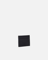 Leather card holder with Love Birds logo - Black | Pinko