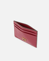 Card holder in shiny leather with logo - | Pinko