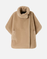 Faux fur cape - | Pinko