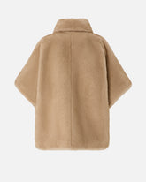 Faux fur cape - | Pinko