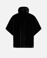 Faux fur cape - | Pinko