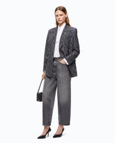 Ballonjeans aus grauem Denim - Grau | Pinko