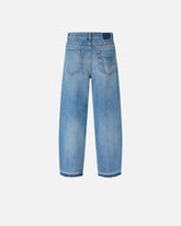 Ballonjeans mit Verfärbungen - Blau | Pinko