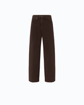 Hose im Barrel Fit aus Bull-Denim - Braun | Pinko