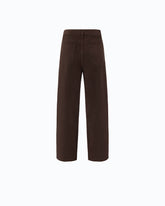 Hose im Barrel Fit aus Bull-Denim - Braun | Pinko
