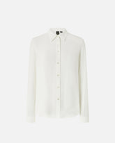 Shirt in silk-blend crepe de Chine - | Pinko