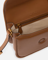 Medium shoulder bag Love Bag Box in nappa leather - Brown | Pinko