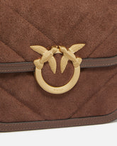 Suede Mini Love Bag Box shoulder bag - | Pinko