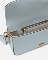 Soft leather shoulder bag Mini Love Bag - Light Blue | Pinko