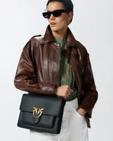 Love Bag large soft crossbody bag - Black | Pinko