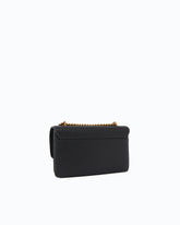 Kleine Umhängetasche Love Bag aus weichem Leder - Schwarz | Pinko