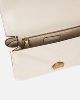 Love Bag One small handbag in leather - White | Pinko