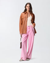 Jeans with jewel cord - | Pinko