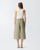Long denim Bermuda shorts - | Pinko