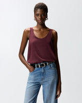 Tanktop aus Seide Sand Wash - | Pinko