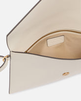 Leather clutch with Love Birds logo - | Pinko